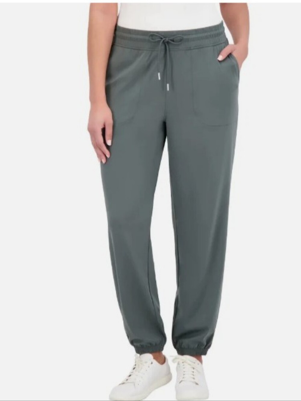 New Sage Collective Green Joggers Size Large 12 14 NWT